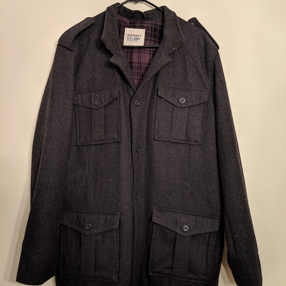 Old Navy Military Pea Coat - Picture 1 of 3